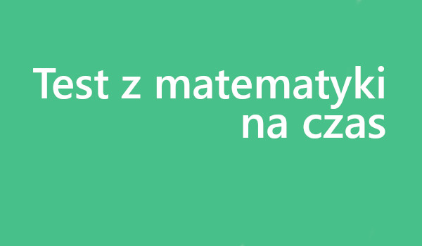 Matematyczny Test SameQuizy