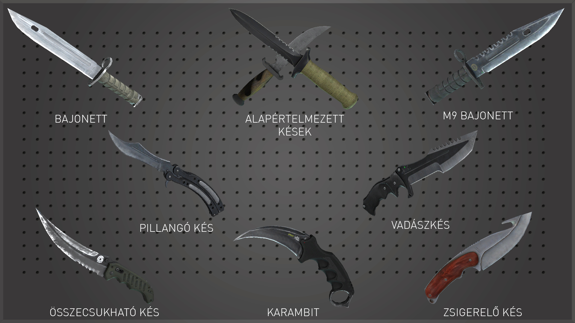 Jaki nóż z Counter Strike Global Offensive najbardziej Ciebie pasuje?