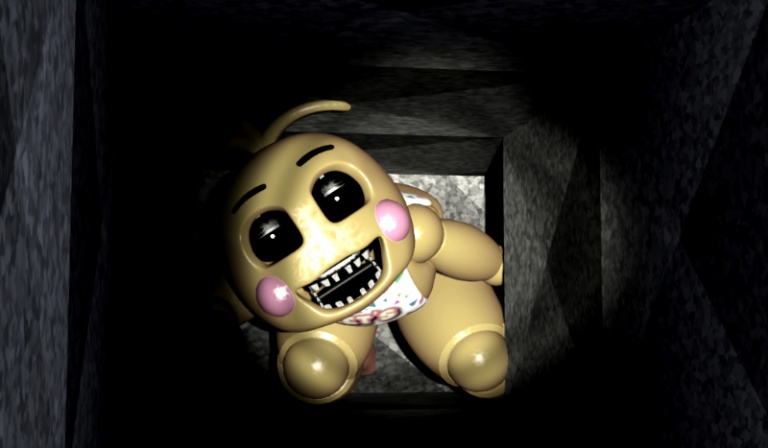 CO myśli o tobie toy chica z fnaf