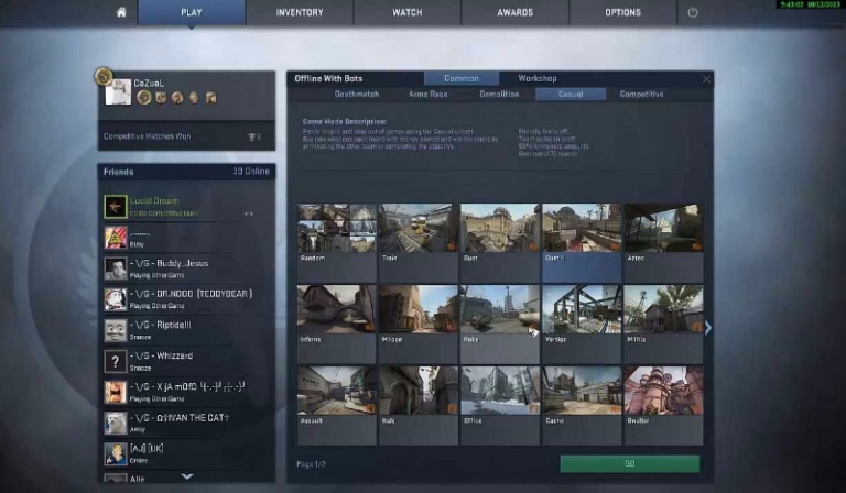 Jaka jest twoja ulubiona mapa w podświadomości z CS:GO