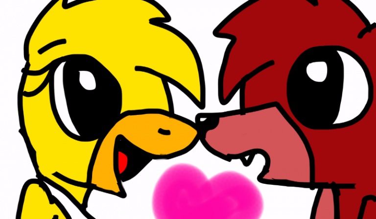 [fnaf] Jesteś Foxy. Czy uda ci się poderwać Chicę?