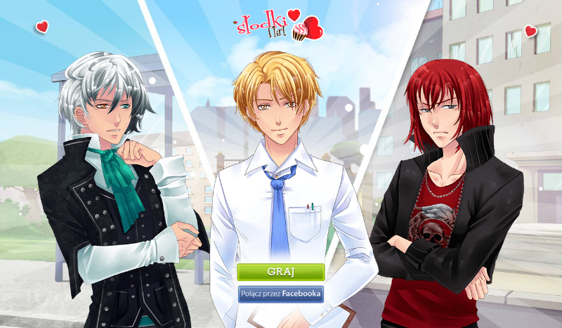 Słodki flirt postacie