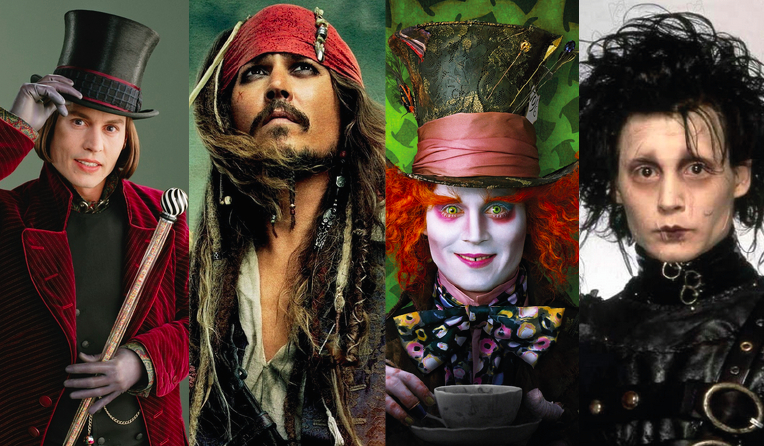 Którą postacią, w którą wcielił się Johnny Depp, jesteś?