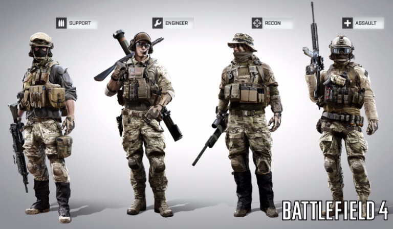 Jaka klasa z Battlefield 4 do Ciebie pasuje?