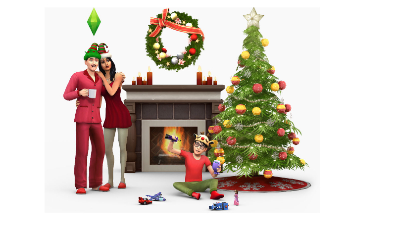 Przygoda z simami 1 (święta)