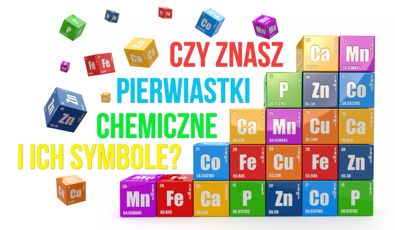 Czy dobrze znasz pierwiastki chemiczne i ich symbole?