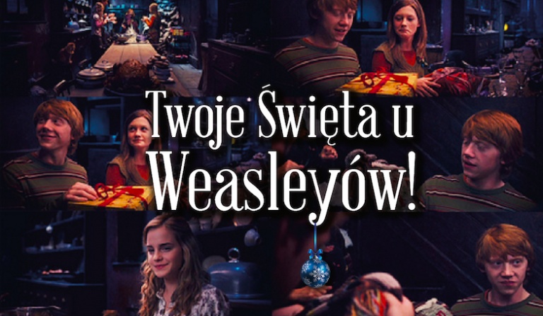 Jak potoczy się Twoja historia w Boże Narodzenie z Weasleyami?