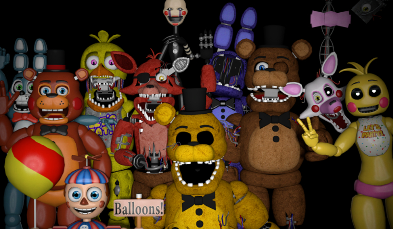 czy przeżyjesz we fnaf 2 ???