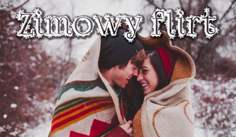 Zimowy flirt.