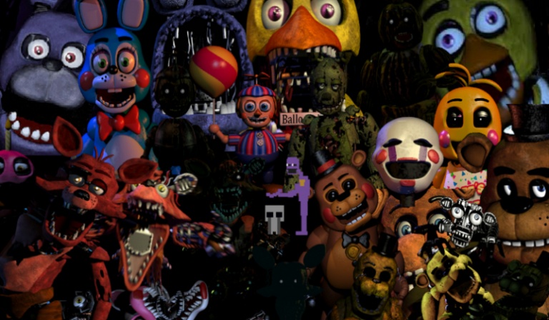 Czy rozpoznasz postaci z Five Nights at Freddy’s po ich cechach?