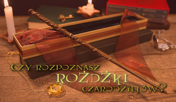 Czy rozpoznasz różdżki czarodziejów z Harry’ego Pottera?