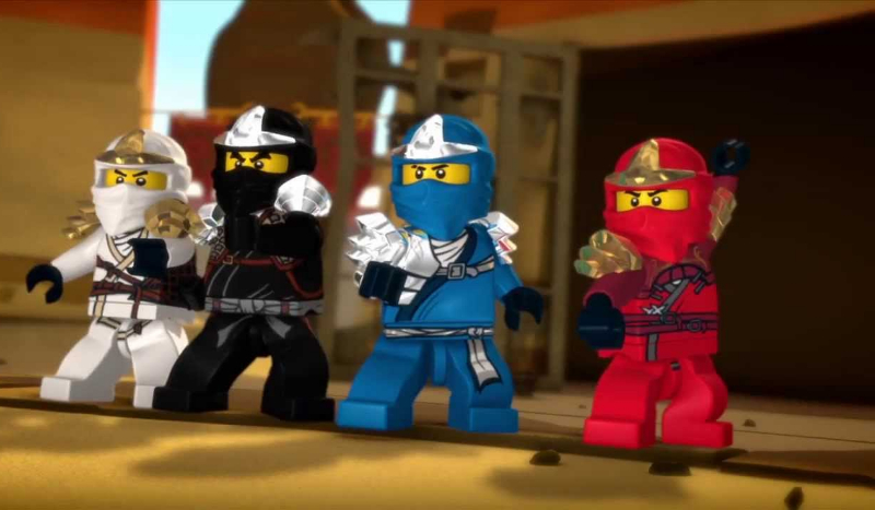 lego ninjago wojna