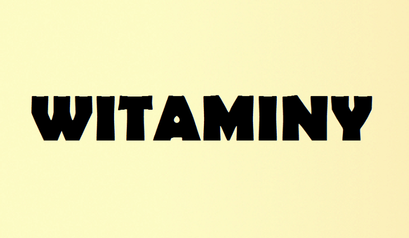 TEST O WITAMINACH