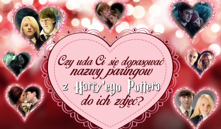 Czy uda Ci się dopasować nazwy paringów z HP do ich zdjęć?