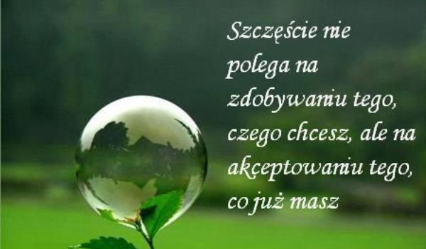 Droga do szczęścia…