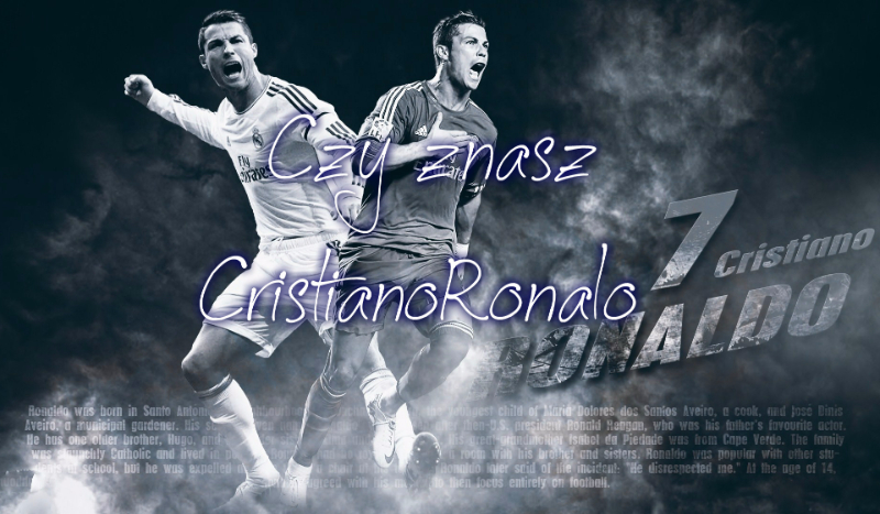 Czy znasz CristianoRonalo