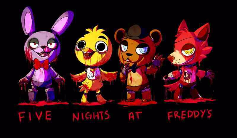 co wiesz o fnaf 1,2,3,4