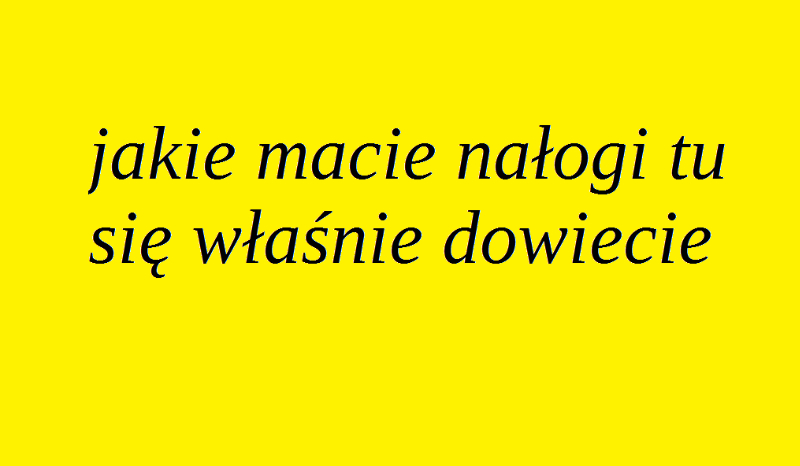 jaki masz nałóg