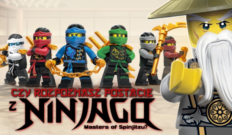 Czy rozpoznasz postacie z Ninjago?