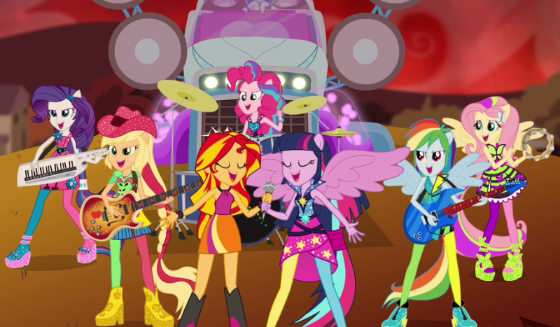 Co wiesz o Equestria Girls: Rainbow Rocks?