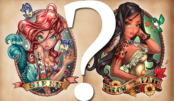 Którą z tych kobiecych postaci Disneya chciałabyś być?