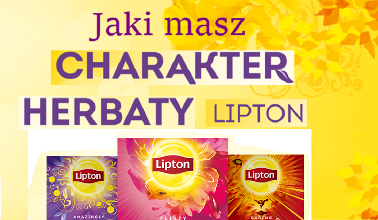 Jaki masz charakter herbaty lipton?