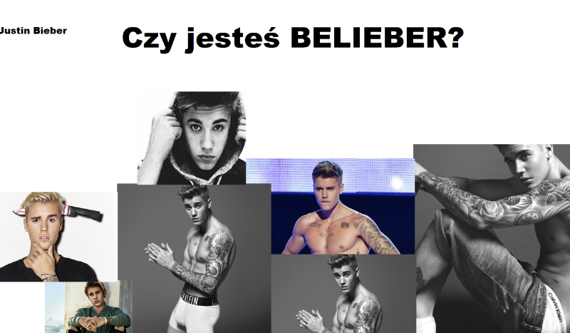 Czy jesteś BELIEBER?