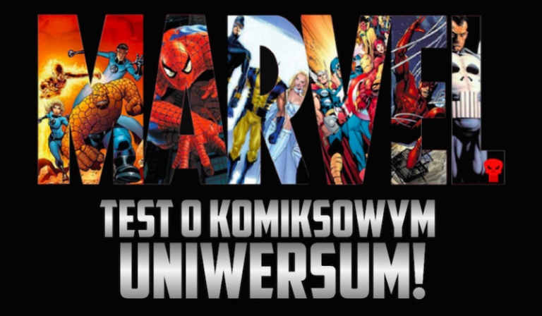 Test o komiksowym uniwersum Marvela!