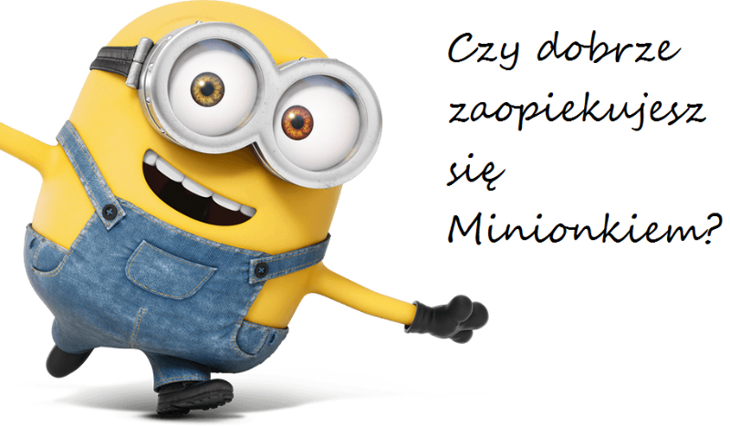 Czy dobrze zaopiekujesz się Minionkiem?