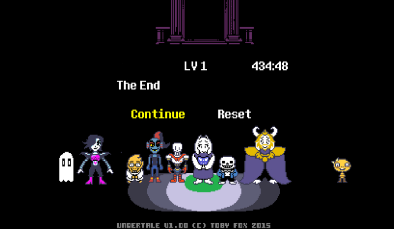 Rozpoznaj Bohaterów Undertale