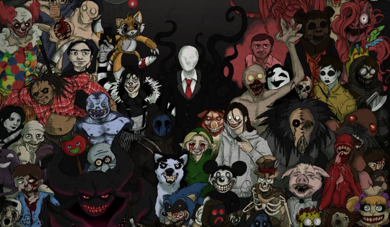 Creepypasta 33 postacie