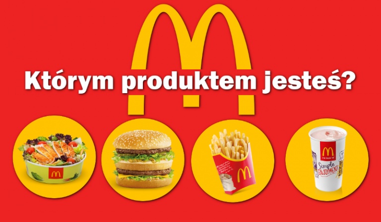 Którym produktem z McDonald’s jesteś?