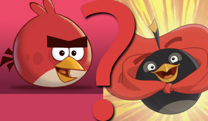 5 pytań z serii „Co wolisz?” Angry Birds.