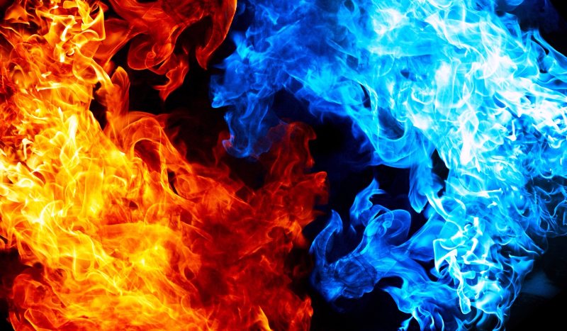 Ogień, czy woda?