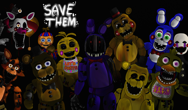 Creepypasty i fnaf #1 wprowadzenie