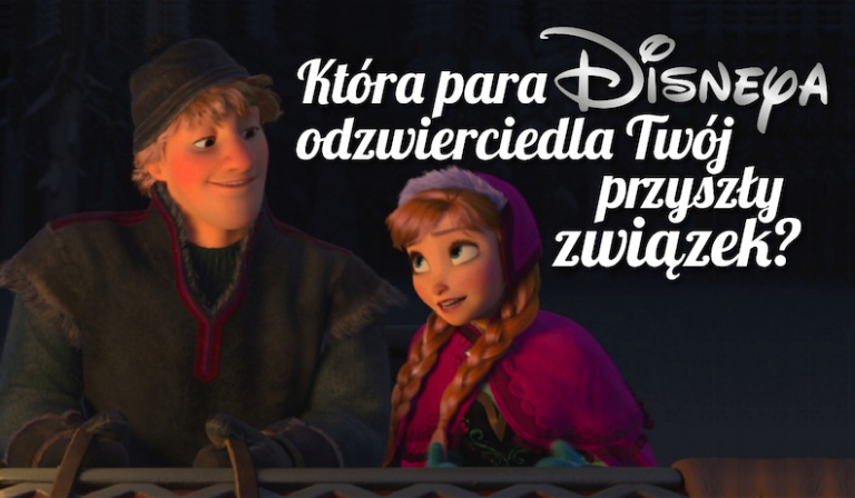 Która para z Disneya przedstawia sposób, w który spotkasz miłość swojego życia?