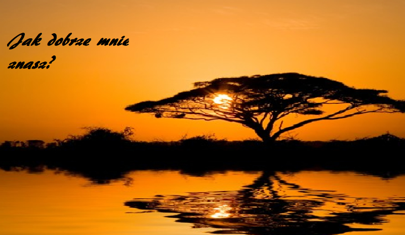 Jak dobrze mnie znasz?