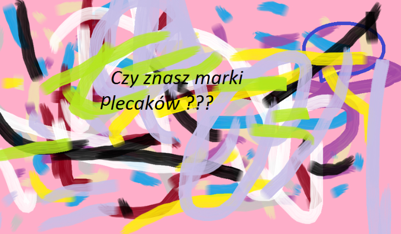 Czy znasz marki plecaków ???