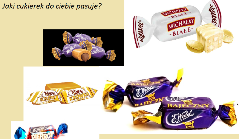 Jaki cukierek do ciebie pasuje?