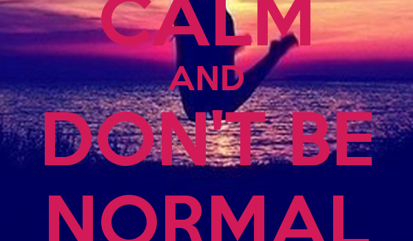 Don’t be normal! PROLOG