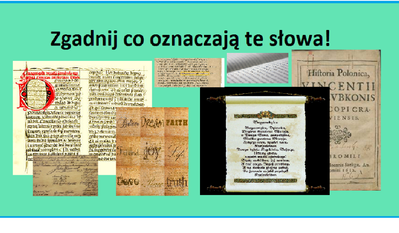 Zgadnij co oznaczają te słowa!