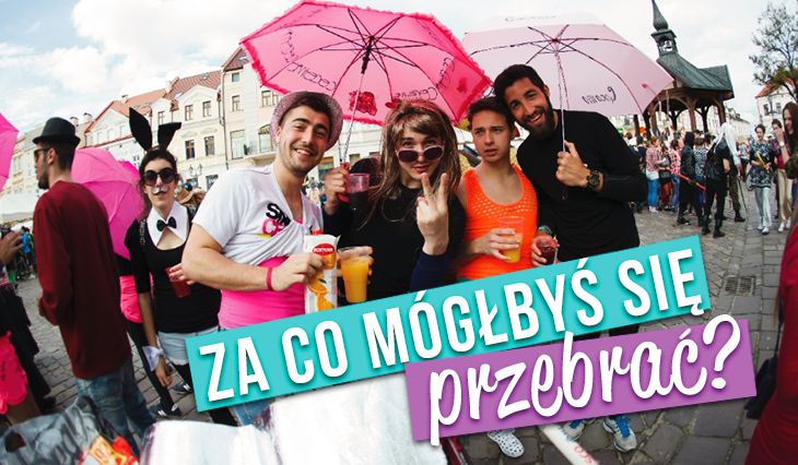 Za co mógłbyś się przebrać podczas korowodu studentów?
