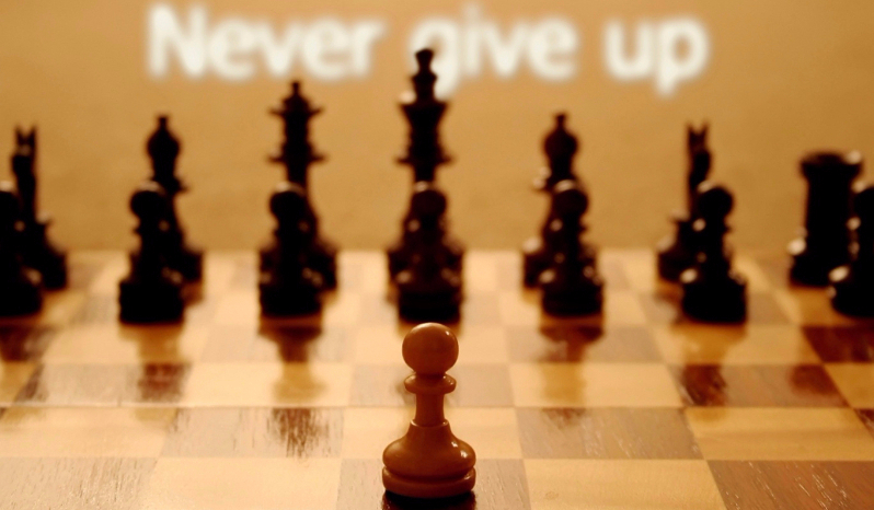 Never give up #3