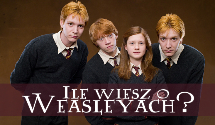 Co wiesz o rodzinie Weasleyów?
