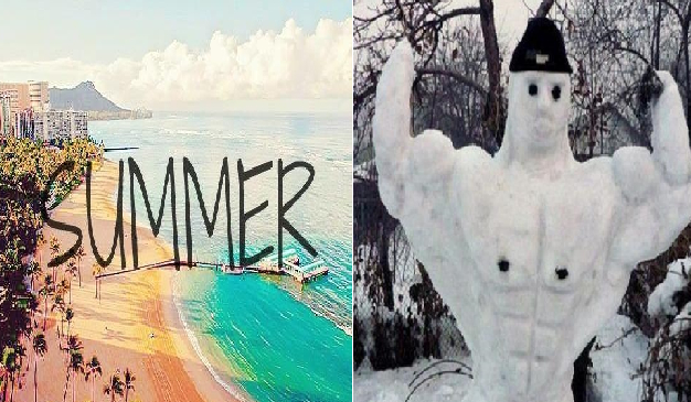 Czy odgadniemy czy bardziej lubisz zimę? czy lato?