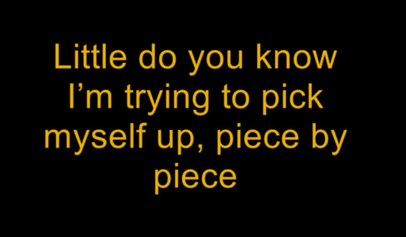 ~~Piece by piece~~ #1