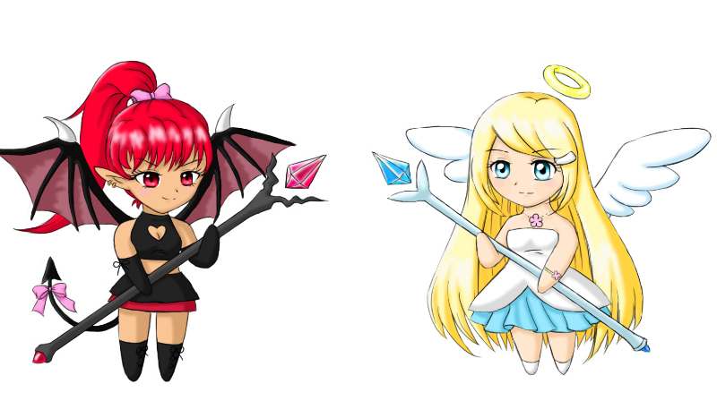 jesteś aniołem czy djabłem