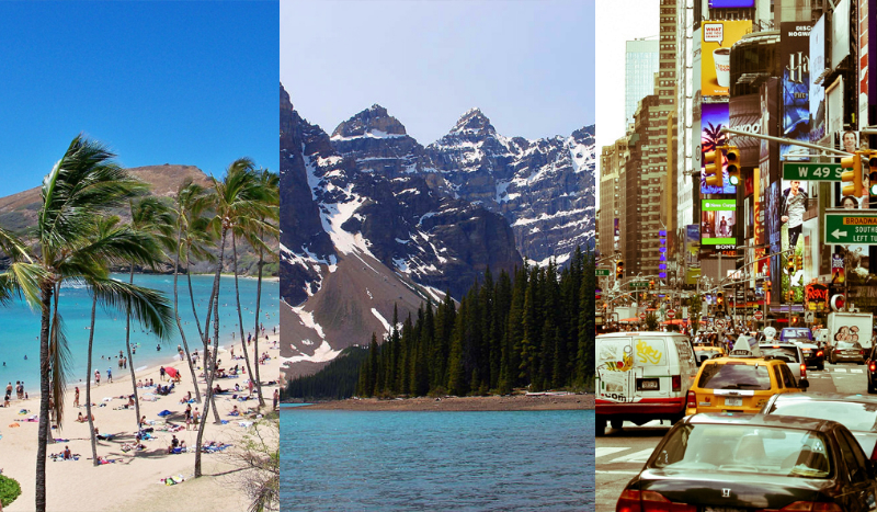 Które miejsce najbardziej odpowiada Tobie na wakacje?