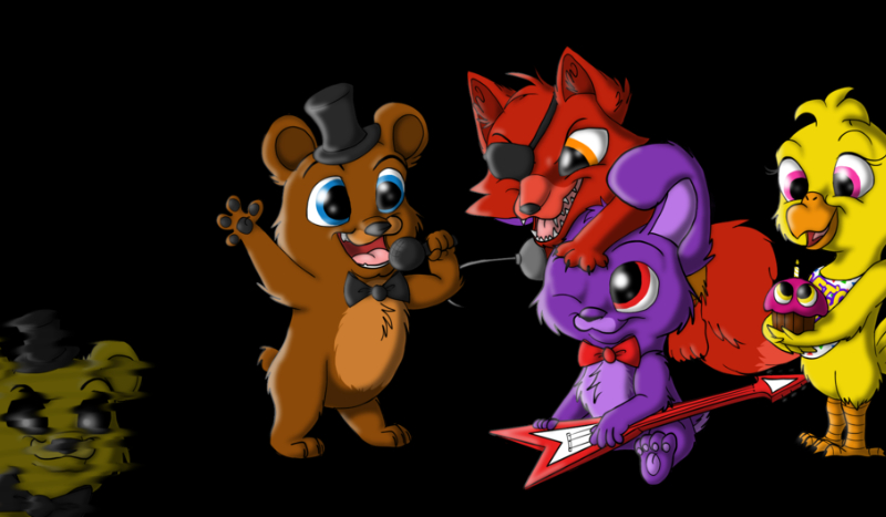 jaką postacią z fnafa jesteś (część pierwsza fnaf 1) (z dedykacją dla Zuzi)