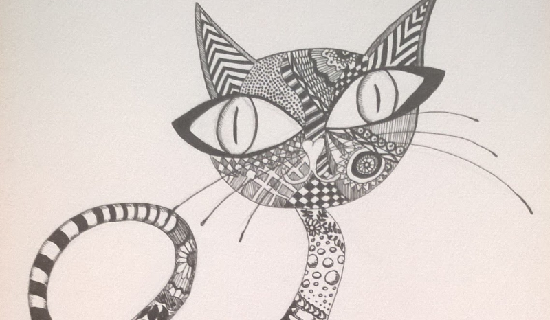 Opętany rysunek #3 The End